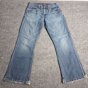 Vintage Levi Strauss Signature Mens Low Slim Bootcut Jeans Medium Wash W32 L30